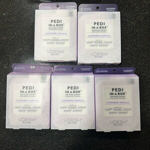 BNIB Lavender Vanilla Pedi in a Box Set by Voesh
